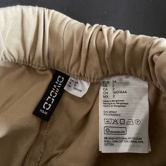 Beige Cargo Pants - Picture 3 of 3